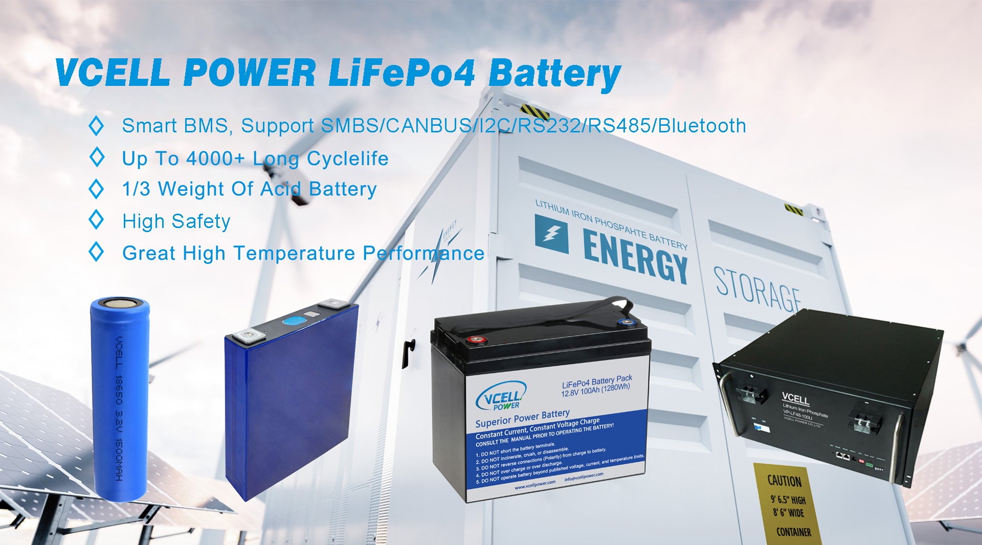 LiFePO4 batteritillverkare