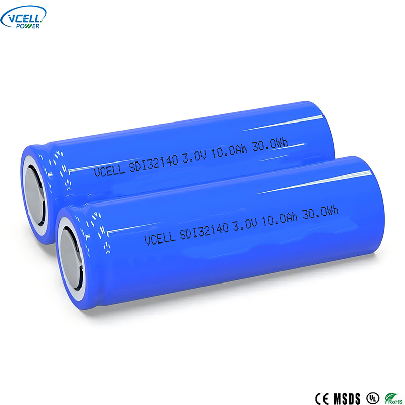 3,0V 10Ah 32140 Cylindriskt natriumjonbatteri
