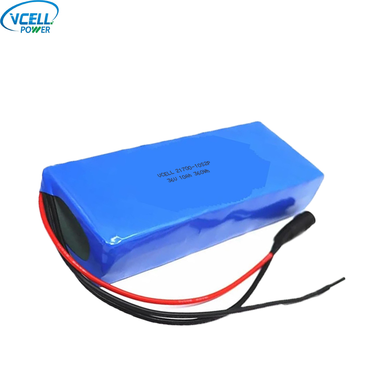 36V 10Ah 10S2P litiumjonbatteri
