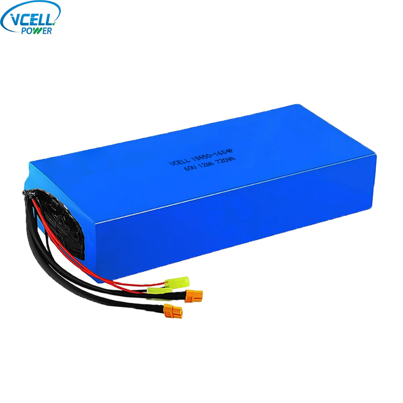 60V 12Ah 18650 litiumjonbatteripaket