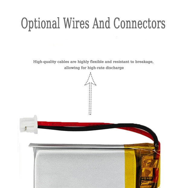 682235 3.8V 550mAh Lithium Polymer battery